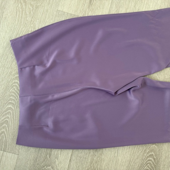 Zara Purple Boot Cut Pants - Picture 5 of 7